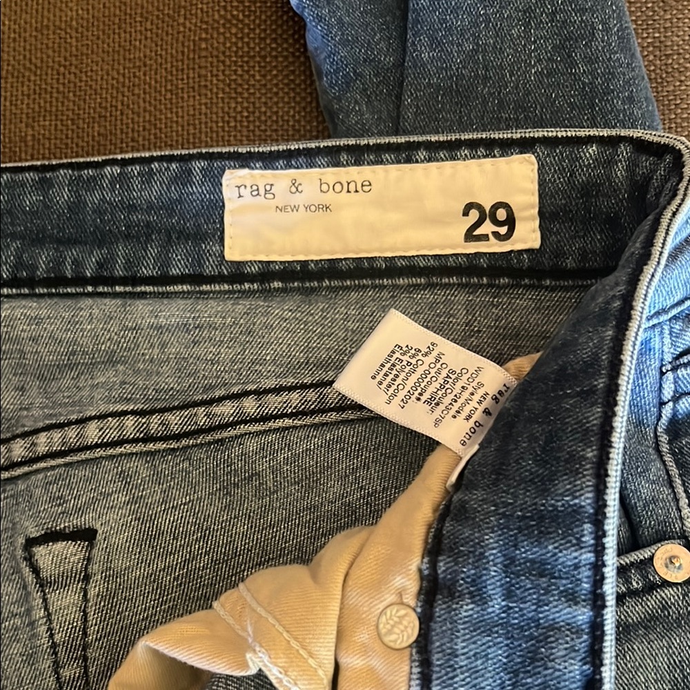 Rag & Bone Dre Low Rise Slim Boyfriend Jeans